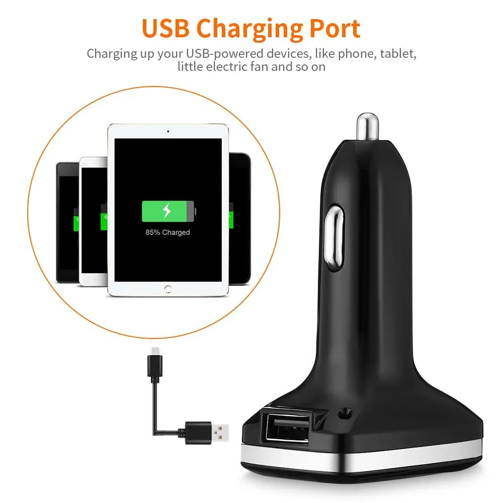 Cigarette Lighter USB Charger TPMS