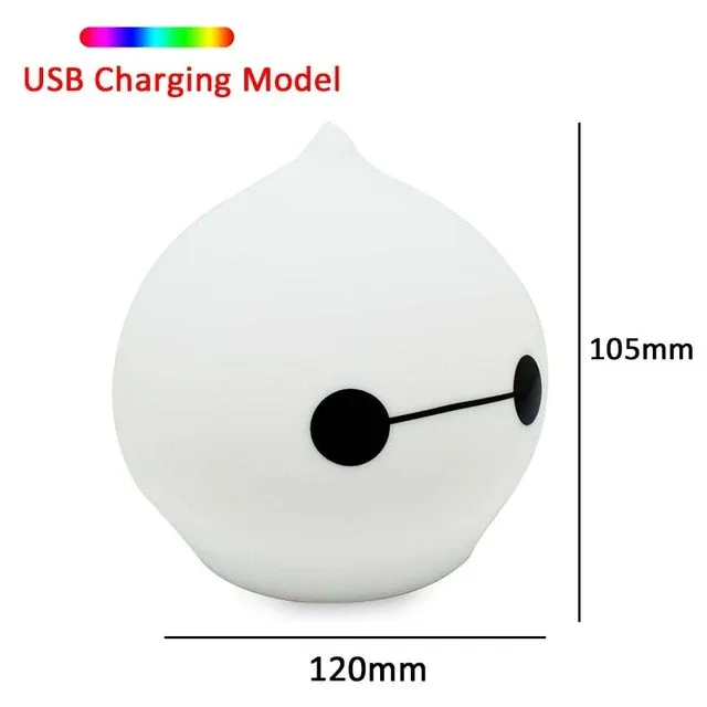 Cute Cat Touch LED Night Lamp