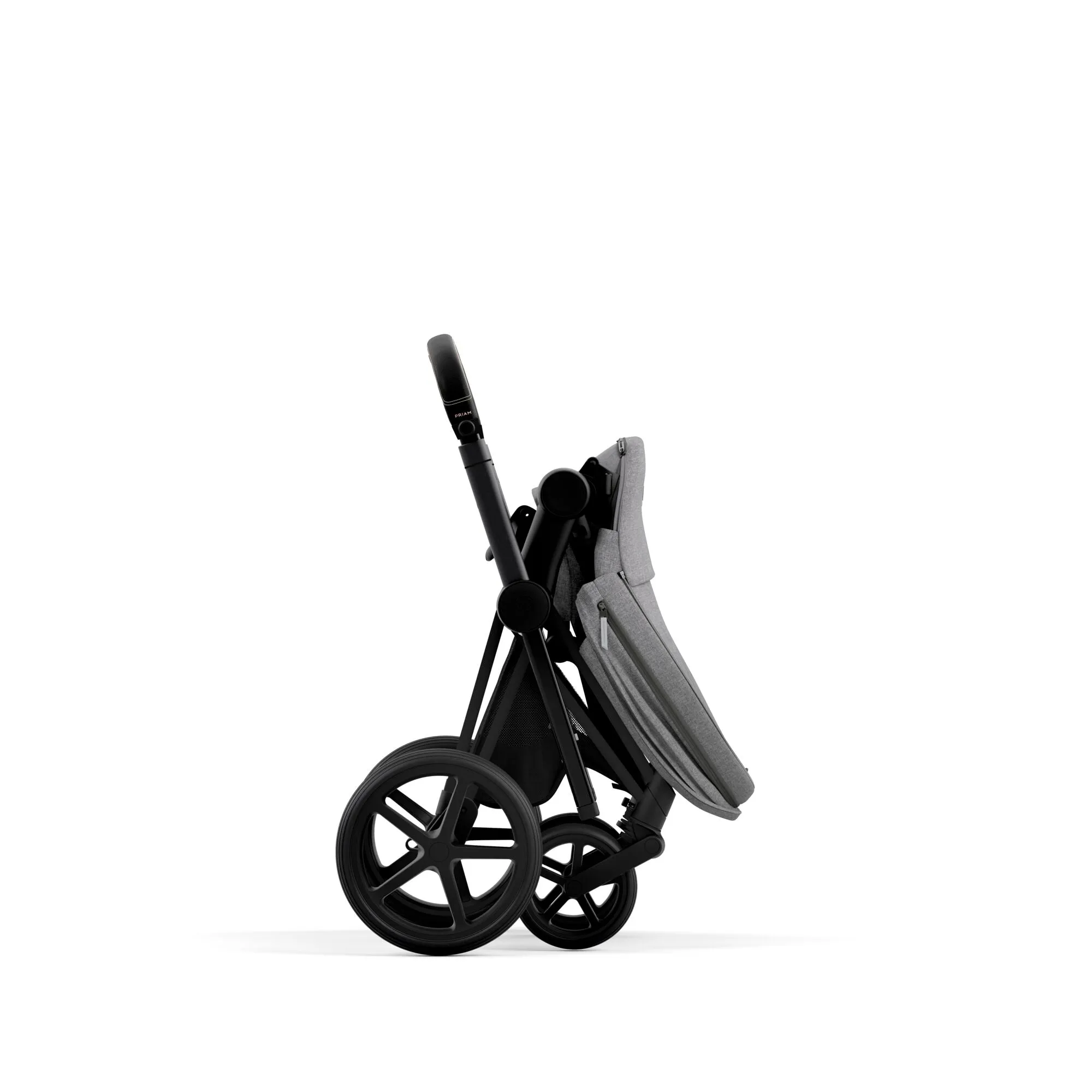 Cybex Priam Pram 2022 Matt Black   Manhattan Grey