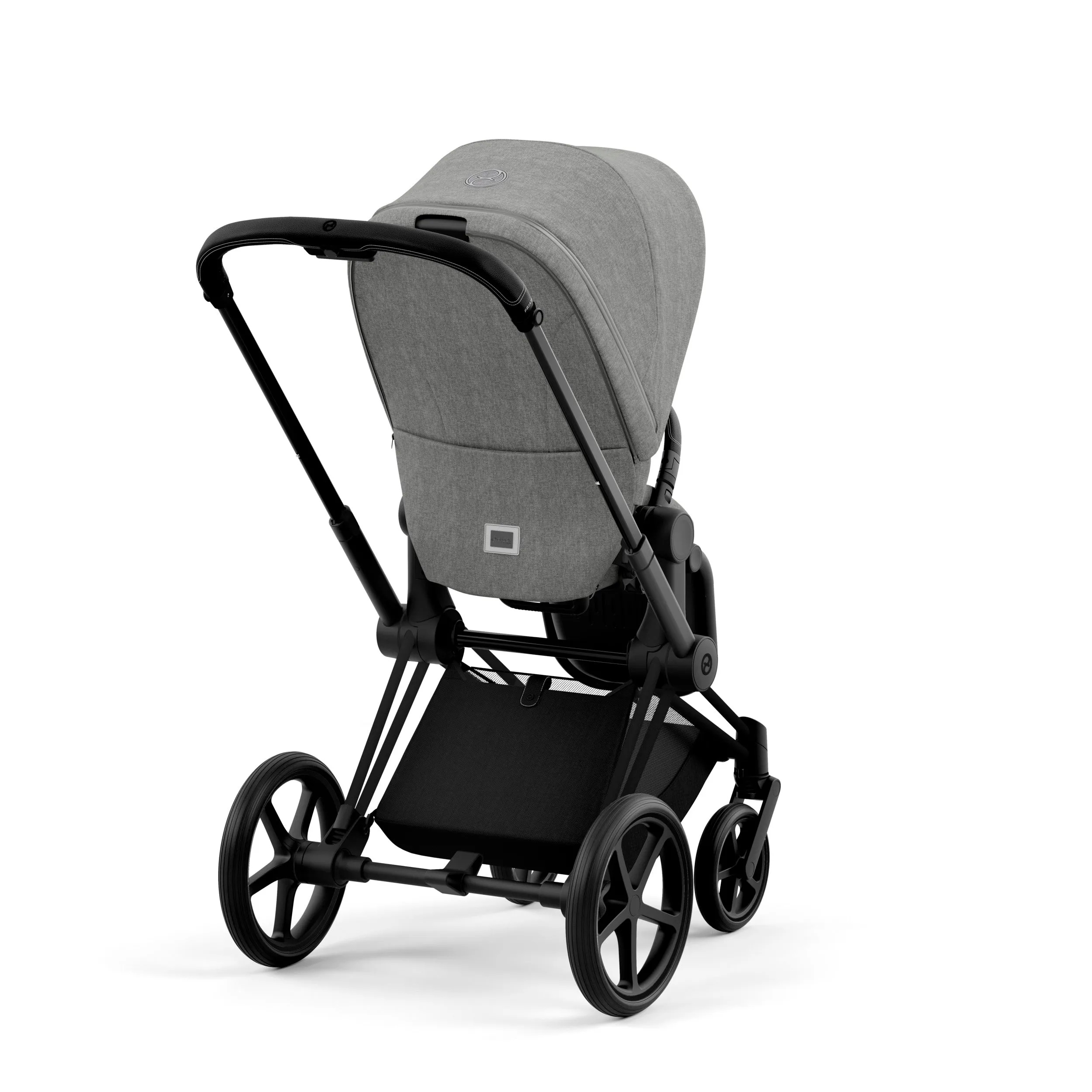 Cybex Priam Pram 2022 Matt Black   Manhattan Grey