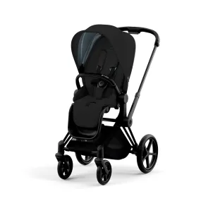Cybex Priam Pram 2022 Matt Black   Stardust Black