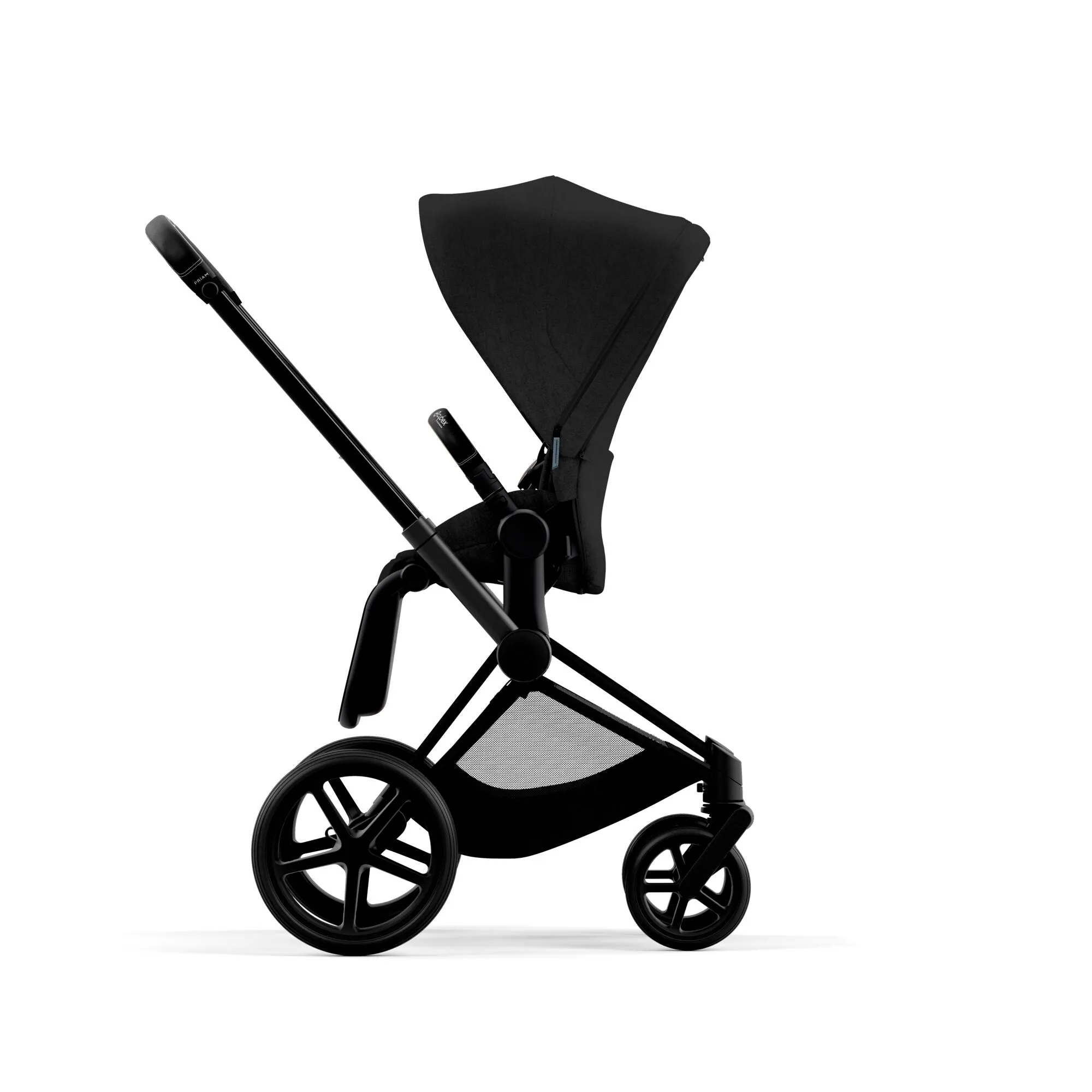 Cybex Priam Pram 2022 Matt Black   Stardust Black