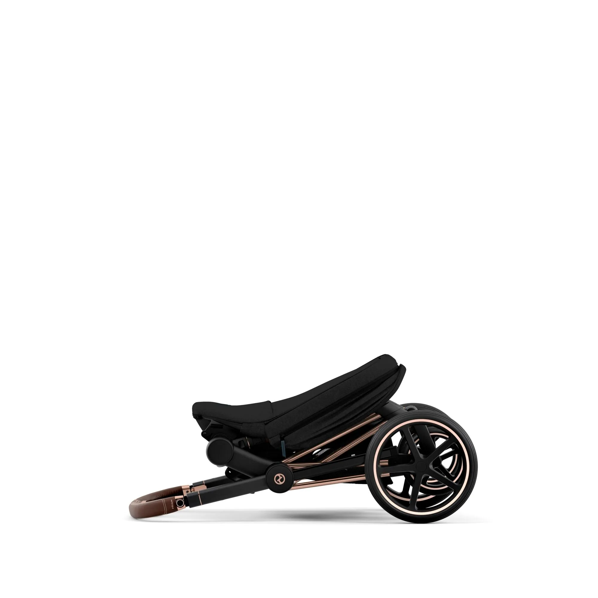 Cybex Priam Pram 2022 Rose Gold   Midnight Blue