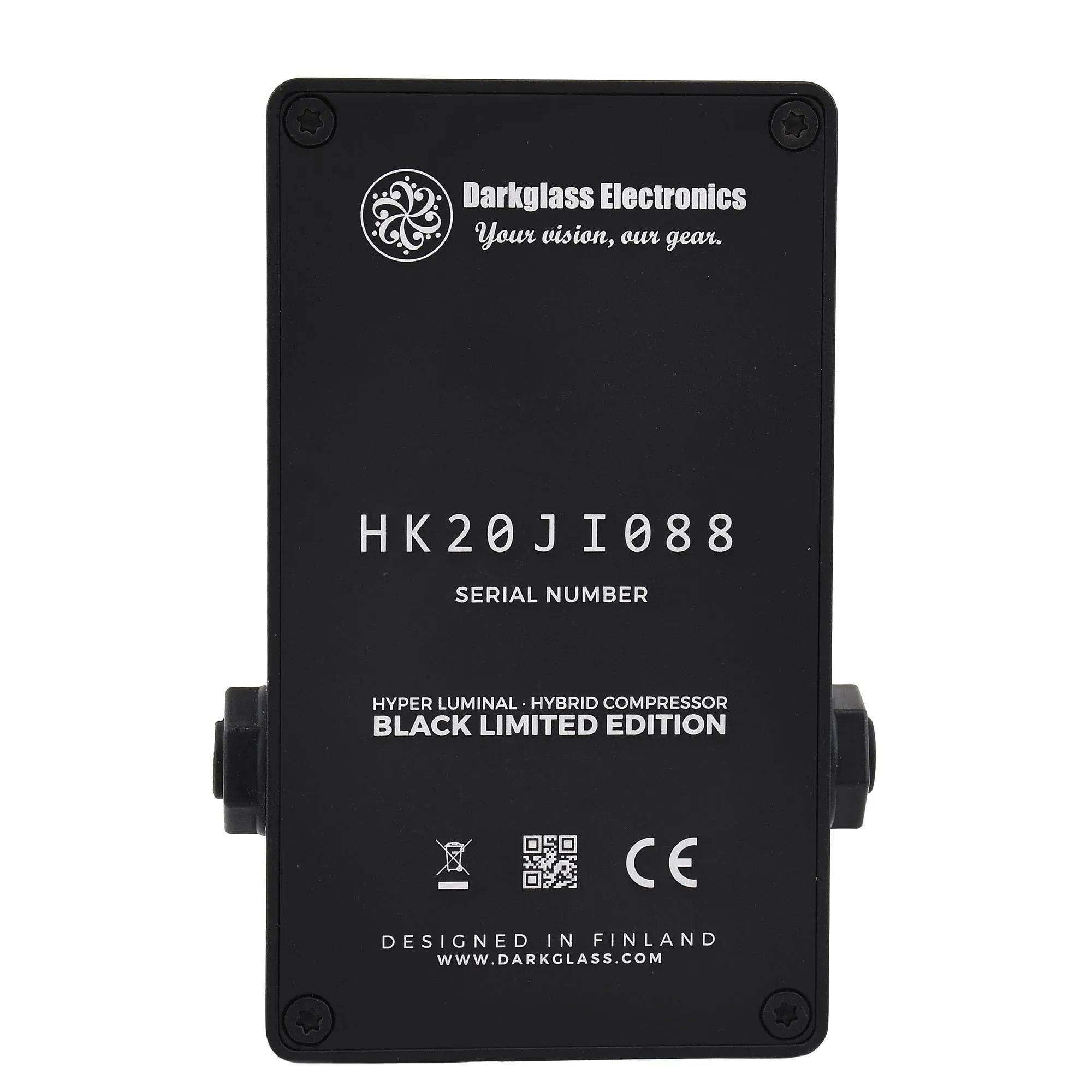 Darkglass Hyper Luminal Bass Compressor Limited Edition Black