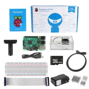 [Discontinued] SainSmart Raspberry Pi 3 Ultimate Kit : Case with Fan   8GB SD   Breadboard   HDMI   40 Pins GPIO  Aluminium Heatsink