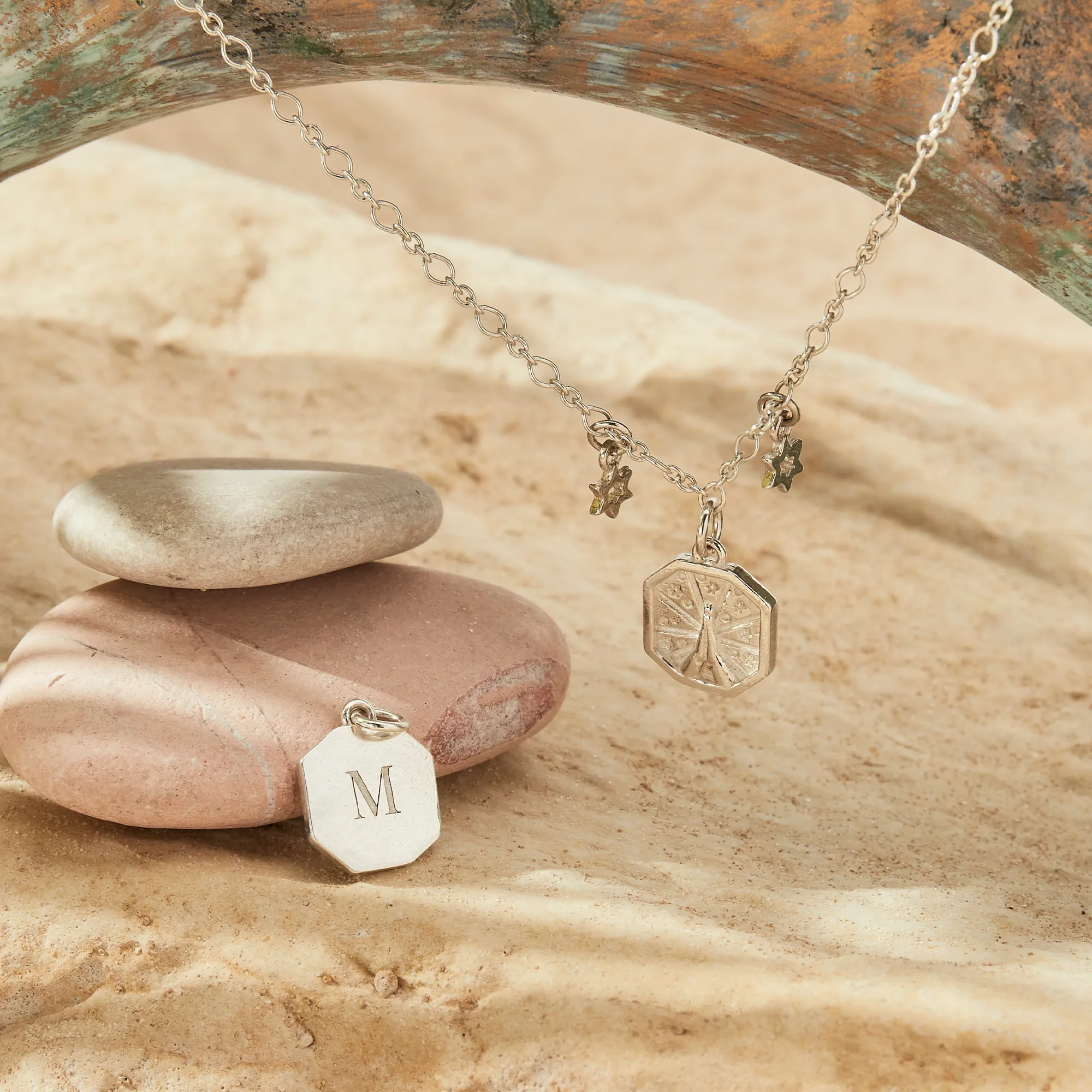 Divine Connection Necklace - Silver - SN3310