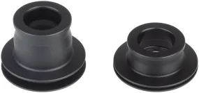 DT Swiss Front Axle Conversion Kit - 12 mm Thru axle, Press fit, Universal, Black