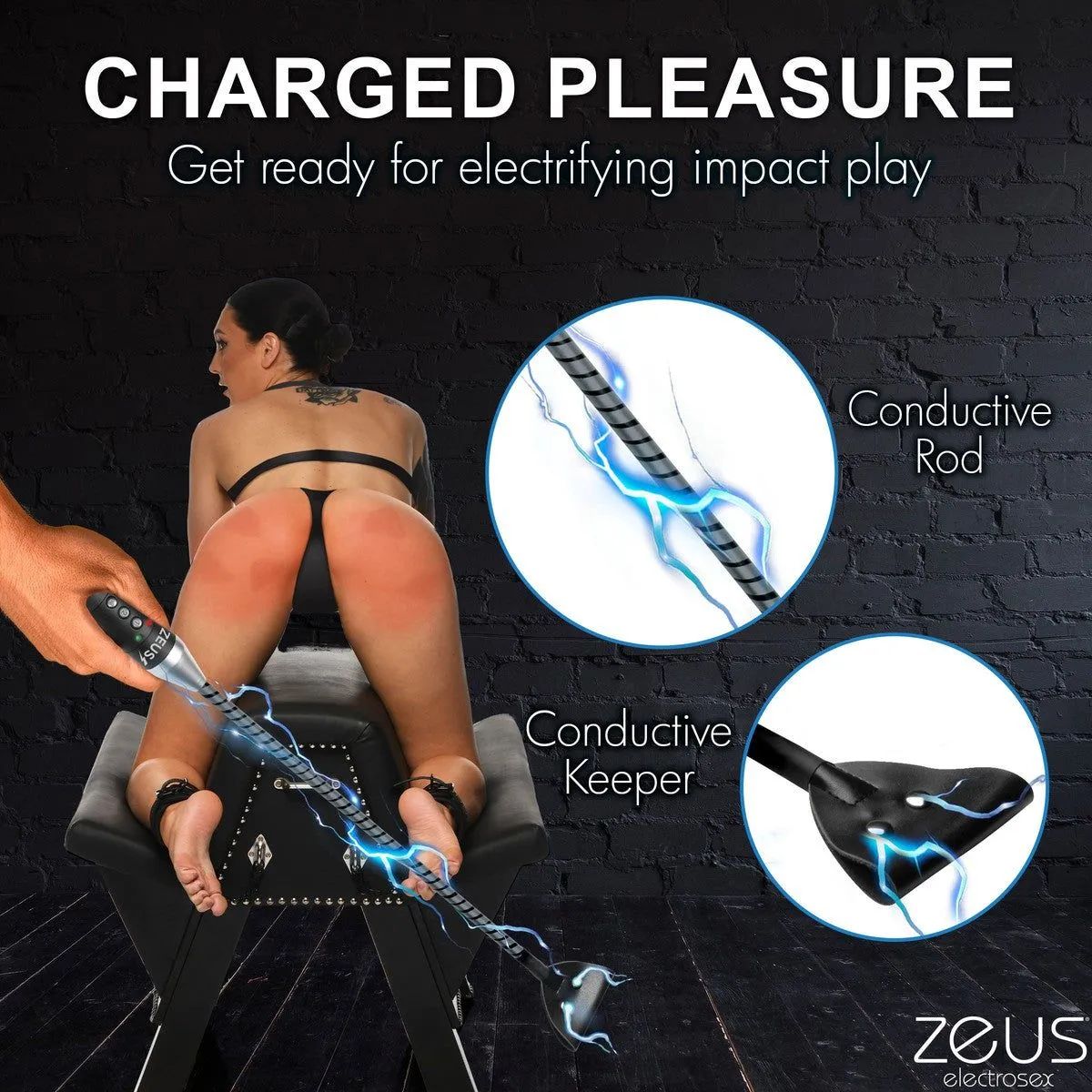 E-stim Crop by Zeus Electrosex
