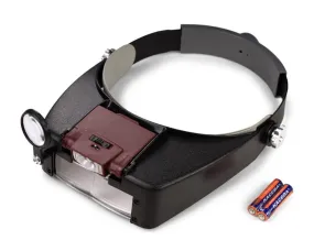 Enkay Adjustable LED Lighted Magnifying Visor 2968