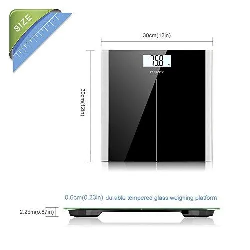 Etekcity Digital Body Weight Bathroom Scales
