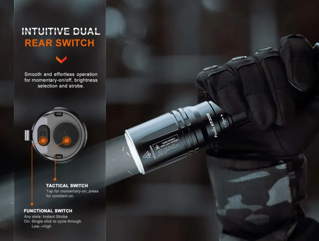 Fenix HT30R White Laser flashlight