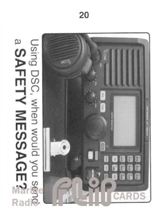 Flip Cards: Marine Radio