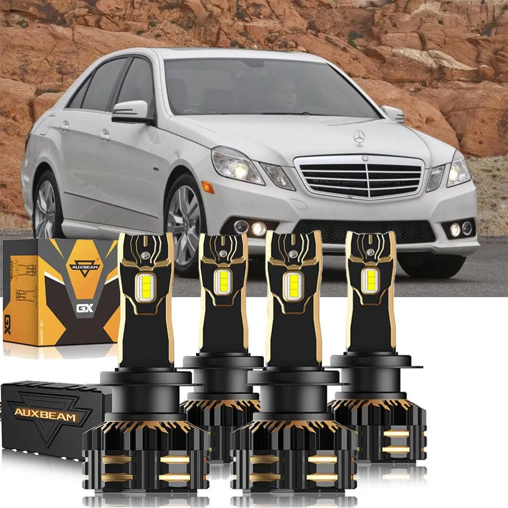 For 2011-2013 Mercedes Benz E350 H7 LED Headlight Bulbs