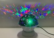 Gabba Goods' Glow Kids Space Rotating Night Light LED Projector