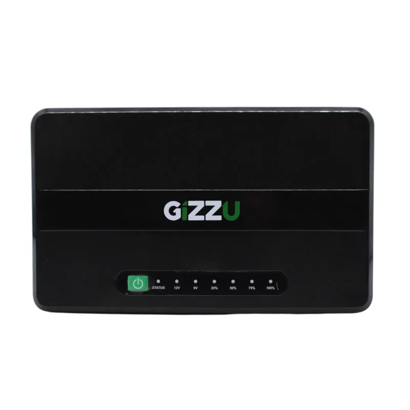 Gizzu 30W 32Wh 8800Mah Mini Dc Ups - Black