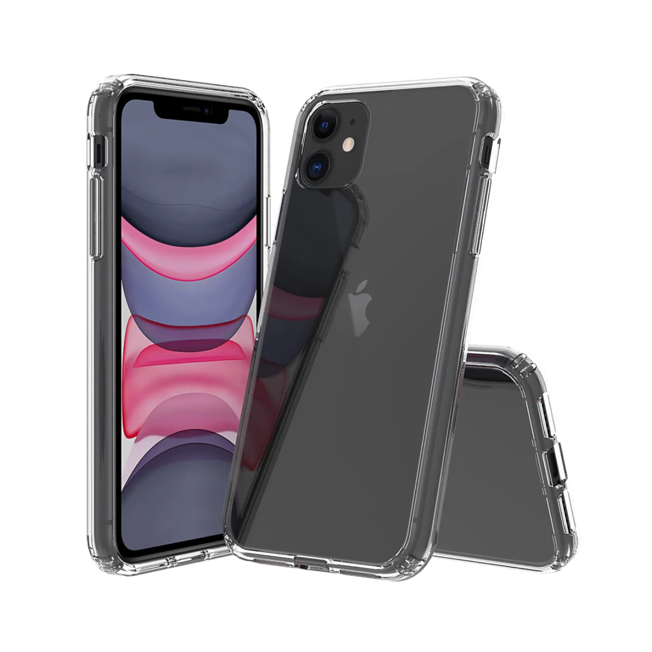 Golden Sand Just Clear Hybrid Series Back Case Cover for  Apple iPhone 11