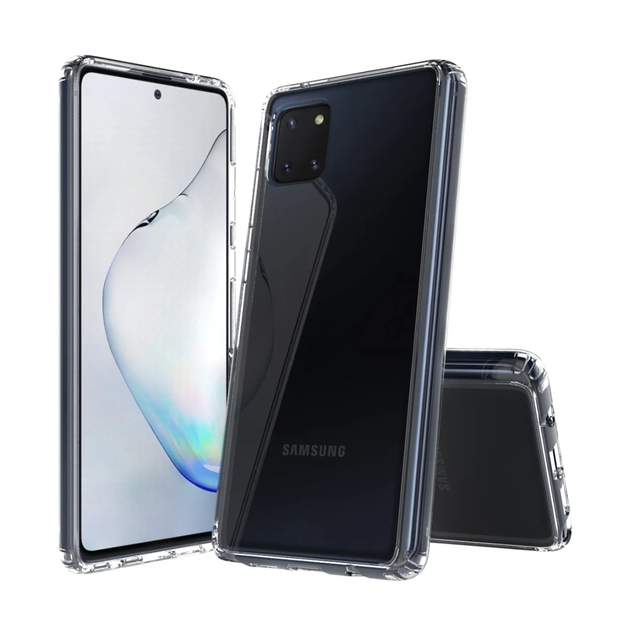 Golden Sand Just Clear Hybrid Series Back Case Cover for  Samsung Galaxy Note 10 Lite