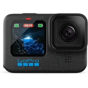 Gopro Hero12 Black Action Camera (Waterproof   Stabilization)