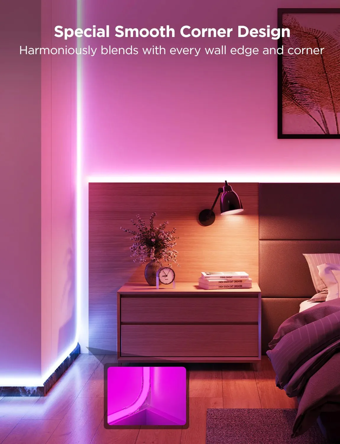 Govee Neon Rope Light for Wall Lining - 5m