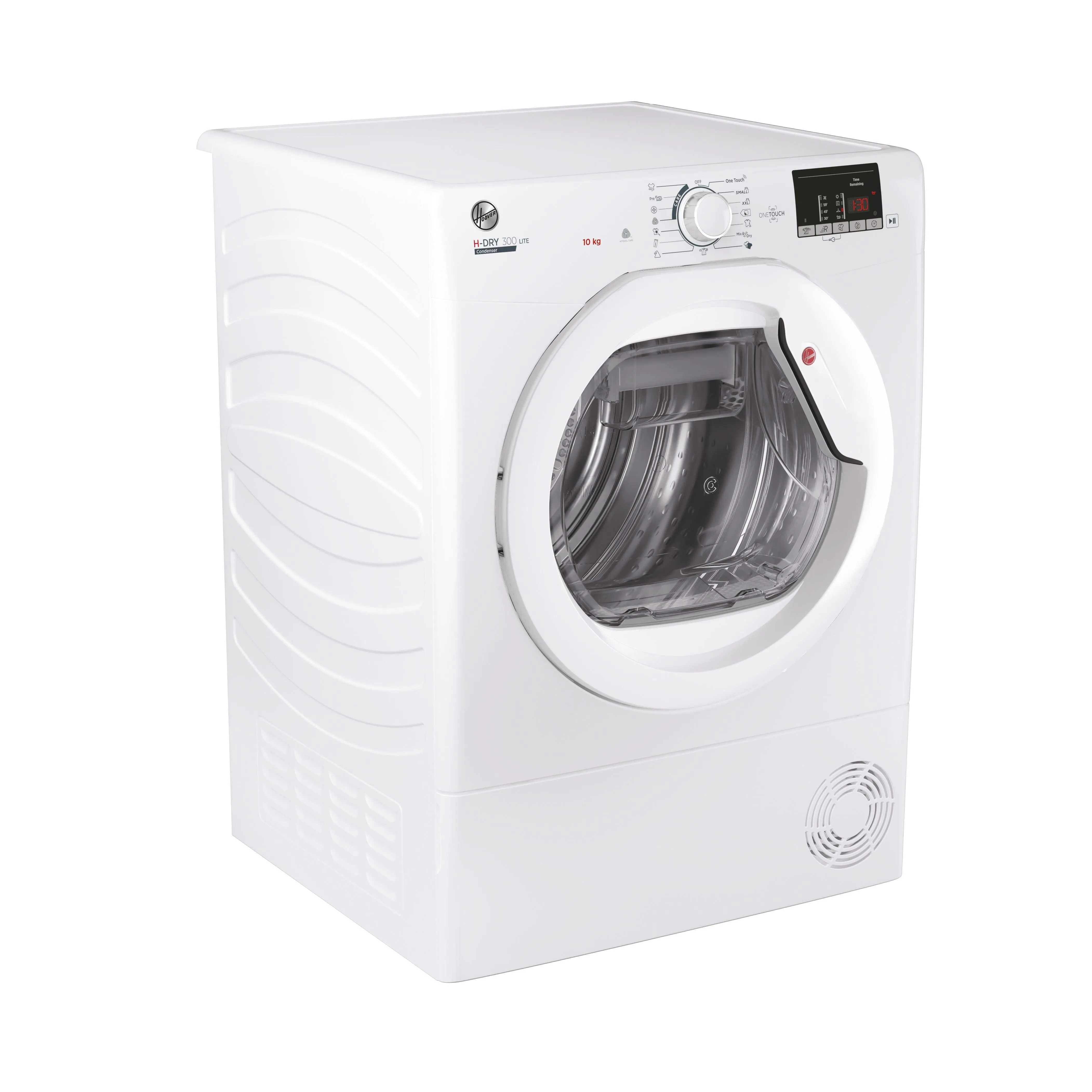 Hoover H-Dry 300 10KG Freestanding Condenser Tumble Dryer - White | HLE C10DE-80