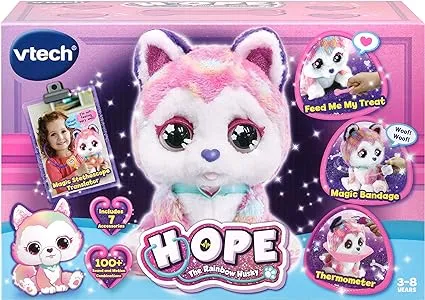 Hope the Rainbow Husky