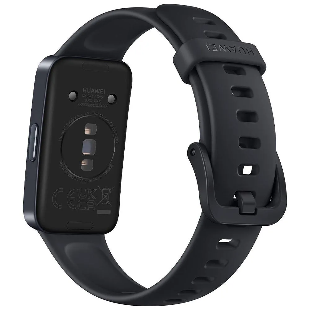 Huawei Band 8 ASK-B19 Midnight Black Durable Polymer Case With Midnight Black TPU Strap