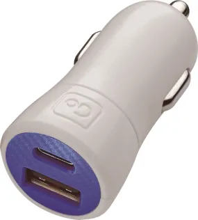 In-Car USB-A & USB-C Charger   (4.8A)