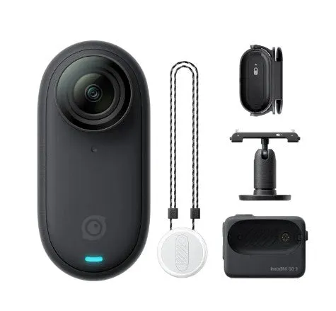 Insta360 GO3 White/Black (32GB/64GB/128GB) Tiny Action Camera With/Without Air Duster - 1 Year Warranty