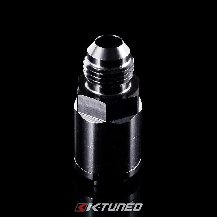 K-Tuned 3/8 EFI to 6AN Fitting - Threaded Locking Clip - KTD-38E-6AN