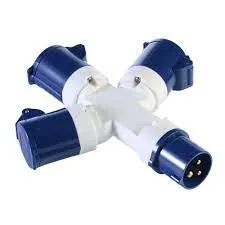 Kampa Mains 3 Way Distribution Adaptor