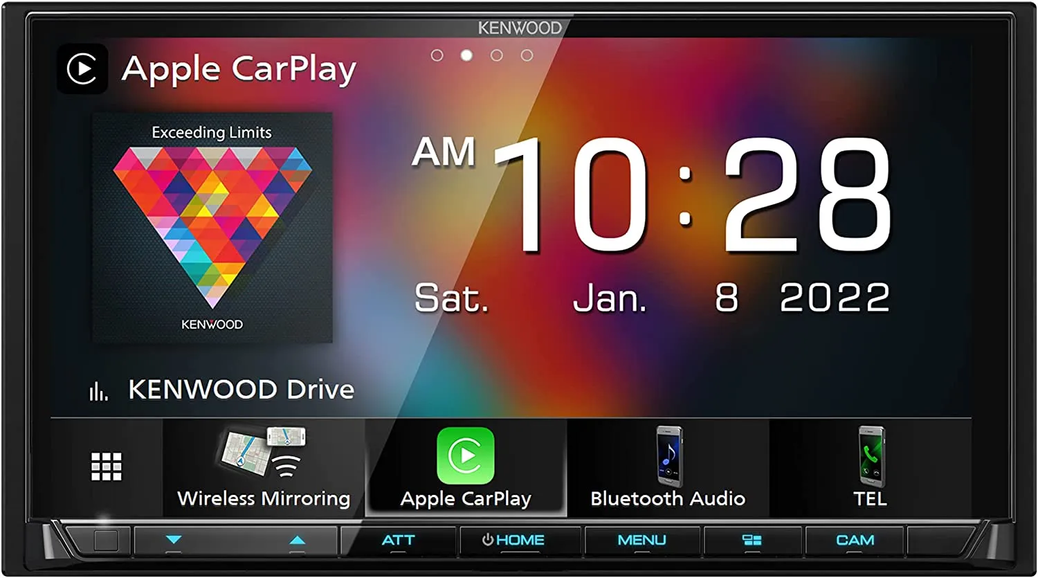 Kenwood DMX9708S Digital Multimedia Receiver (Does Not Play Discs)