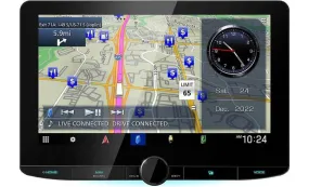 Kenwood DNR1008RVS - Digital multimedia receiver with built-in navigation (does not play discs)
