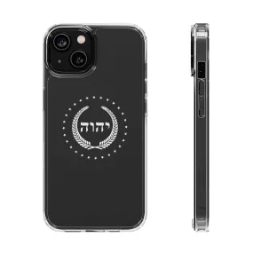 King YAHWEH Crest Clear Case