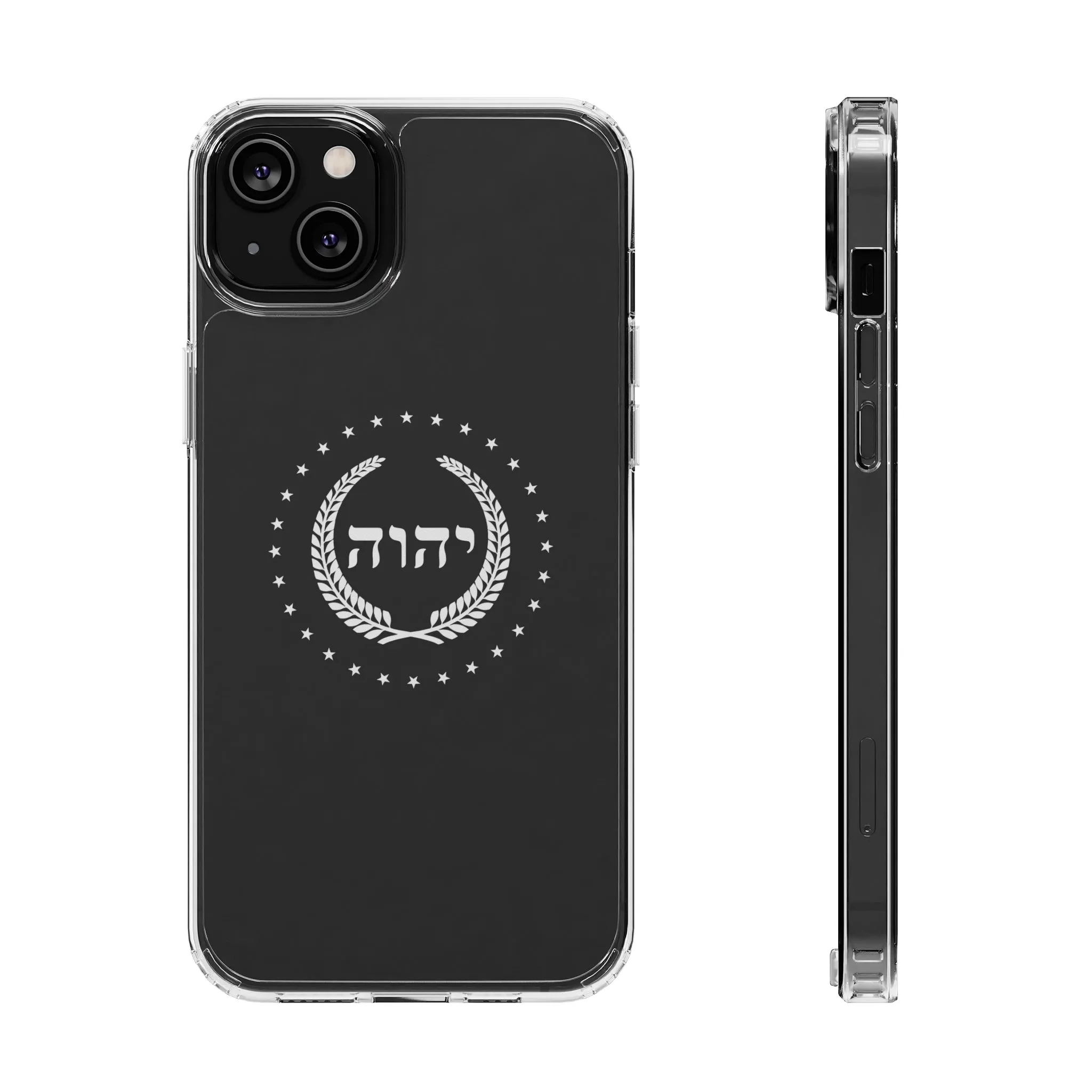 King YAHWEH Crest Clear Case