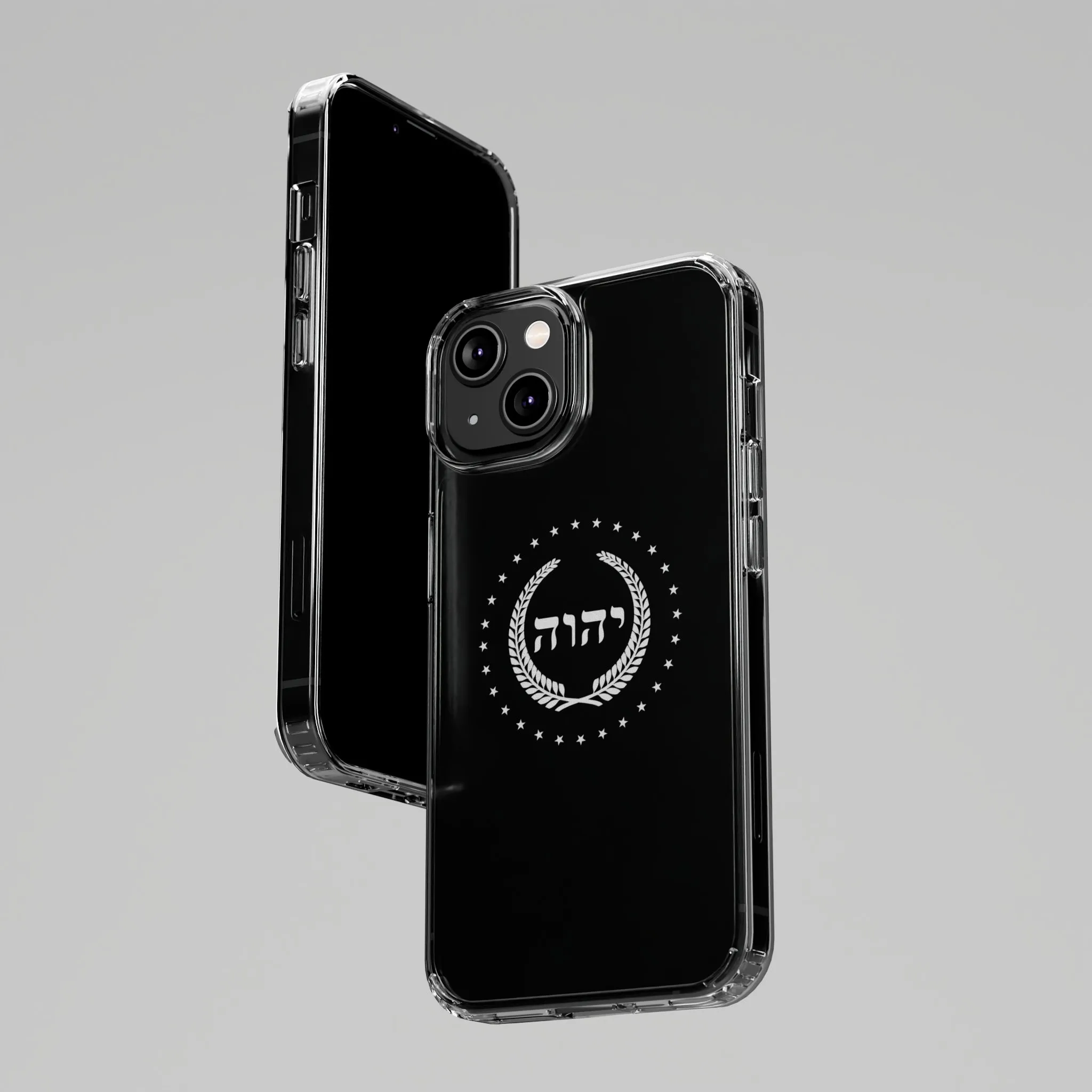 King YAHWEH Crest Clear Case