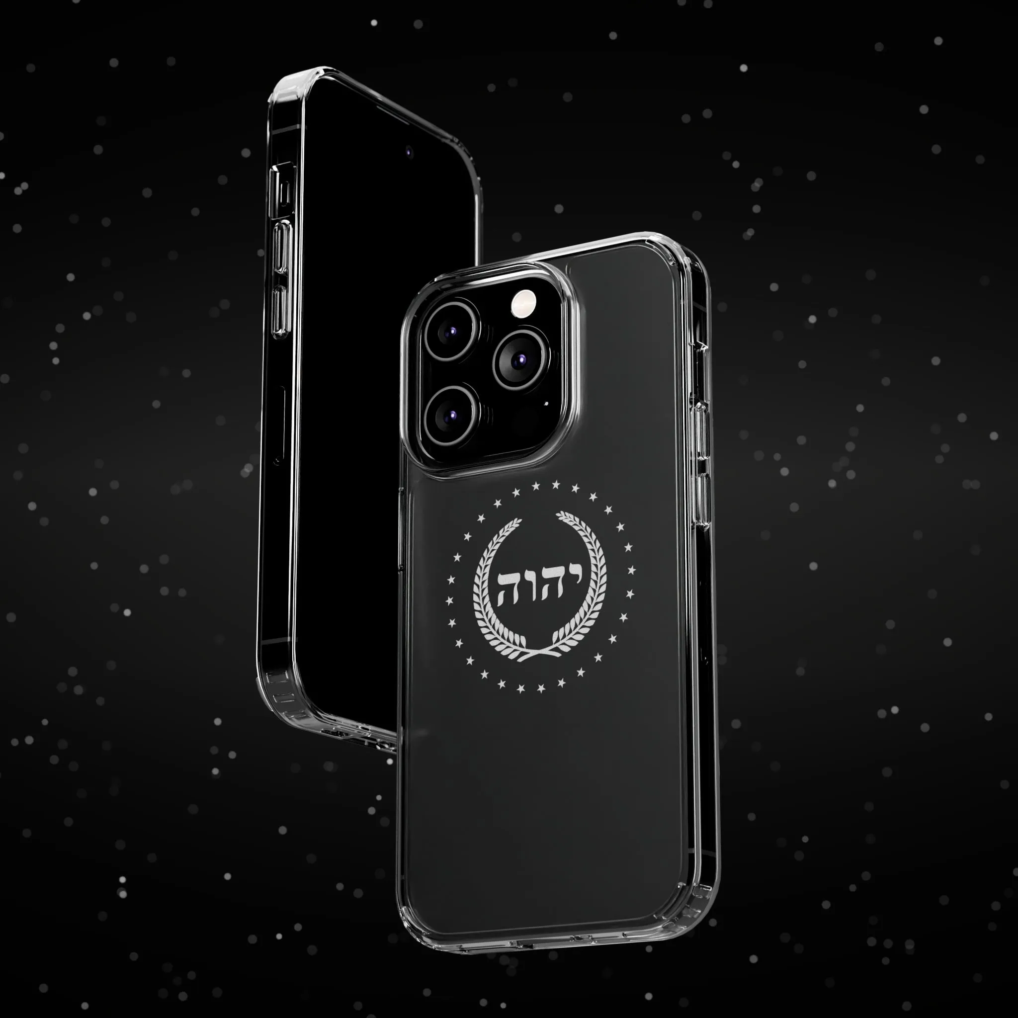 King YAHWEH Crest Clear Case