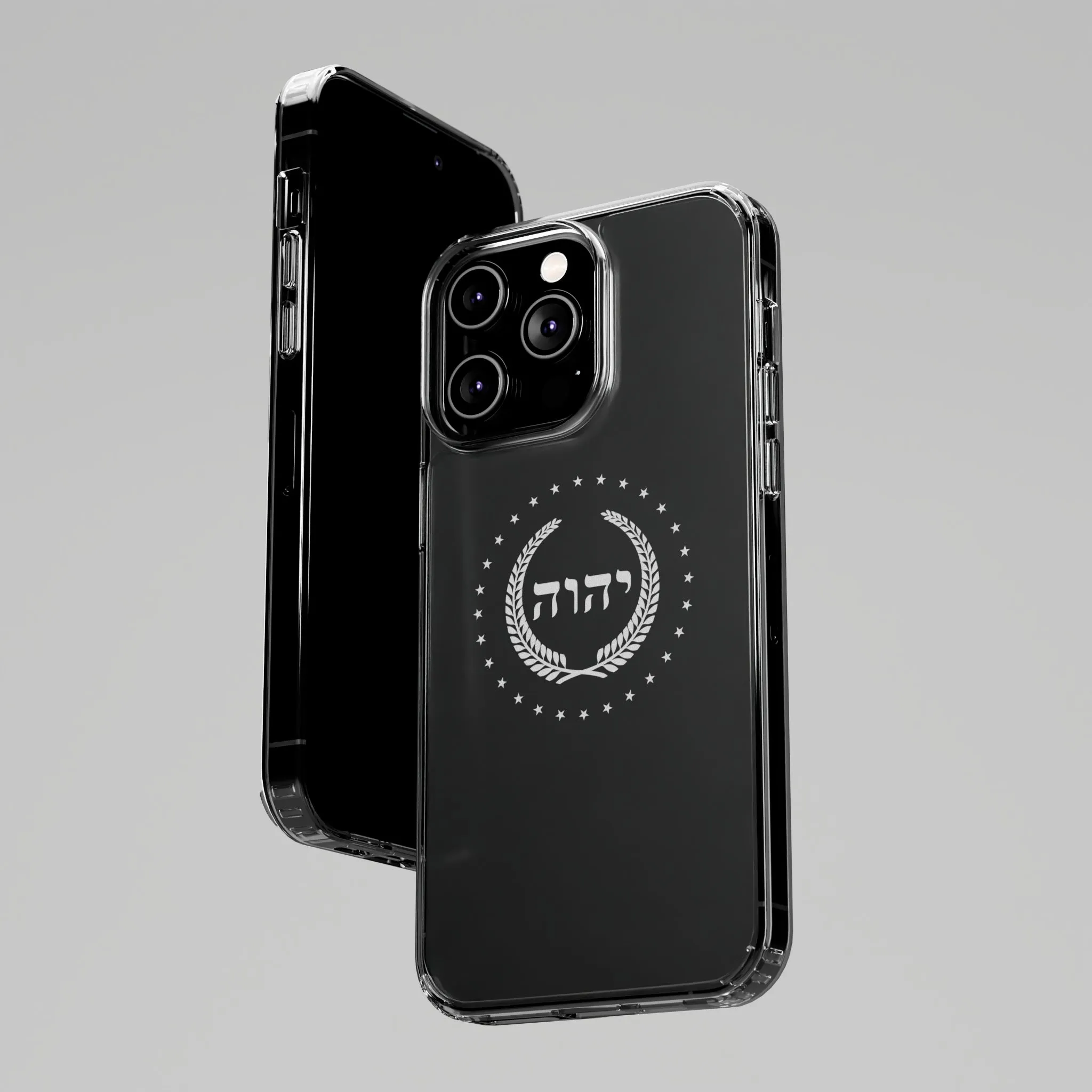 King YAHWEH Crest Clear Case