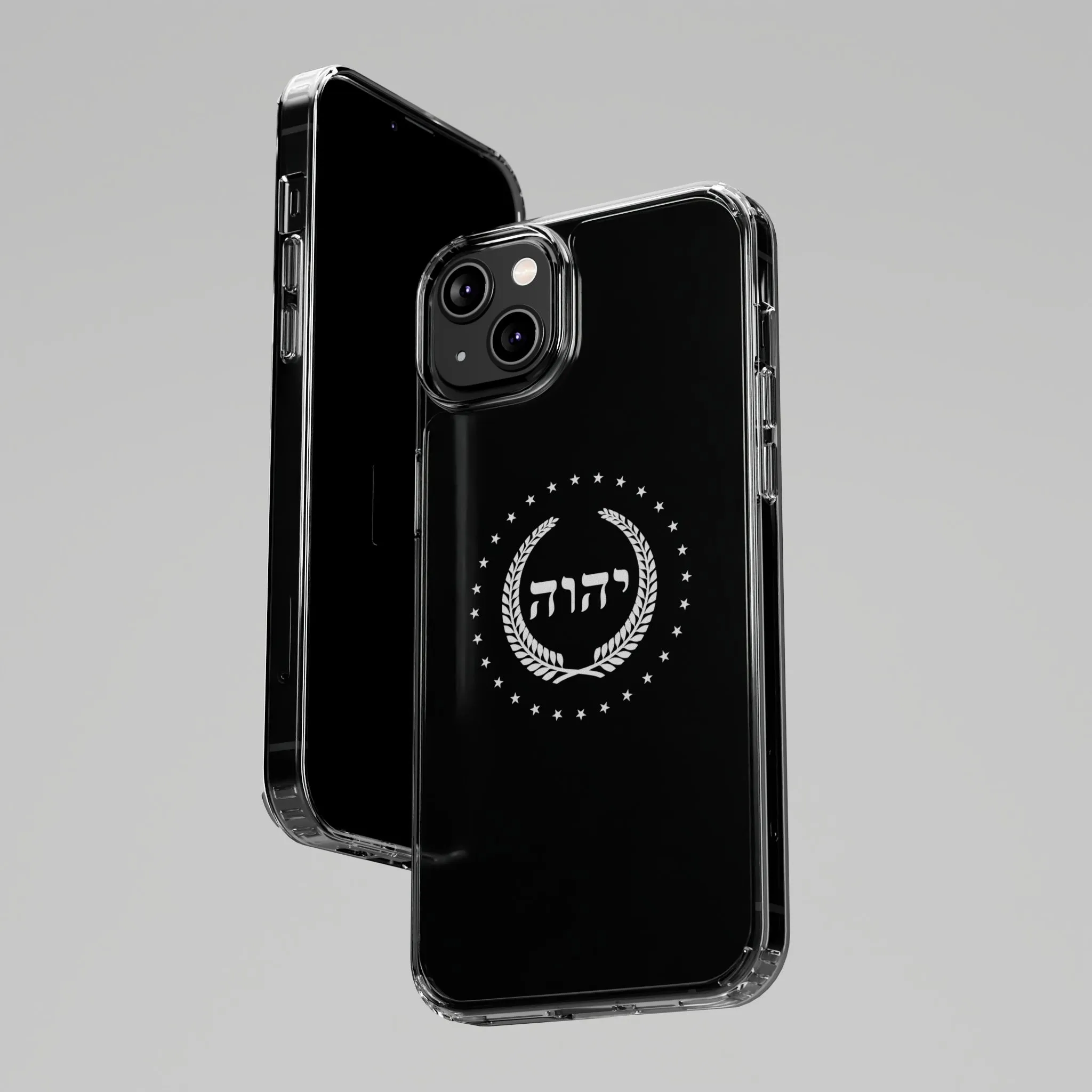 King YAHWEH Crest Clear Case