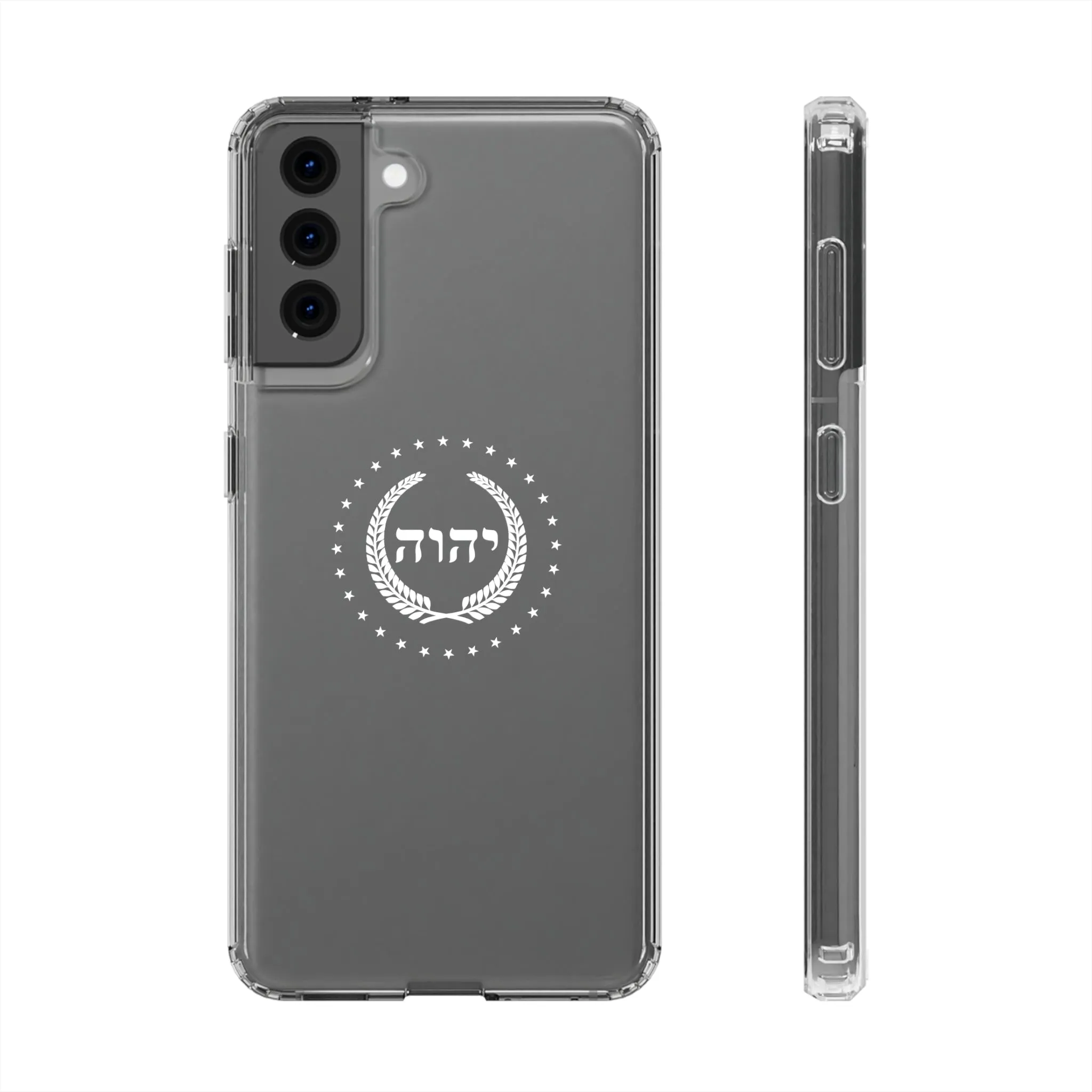 King YAHWEH Crest Clear Case