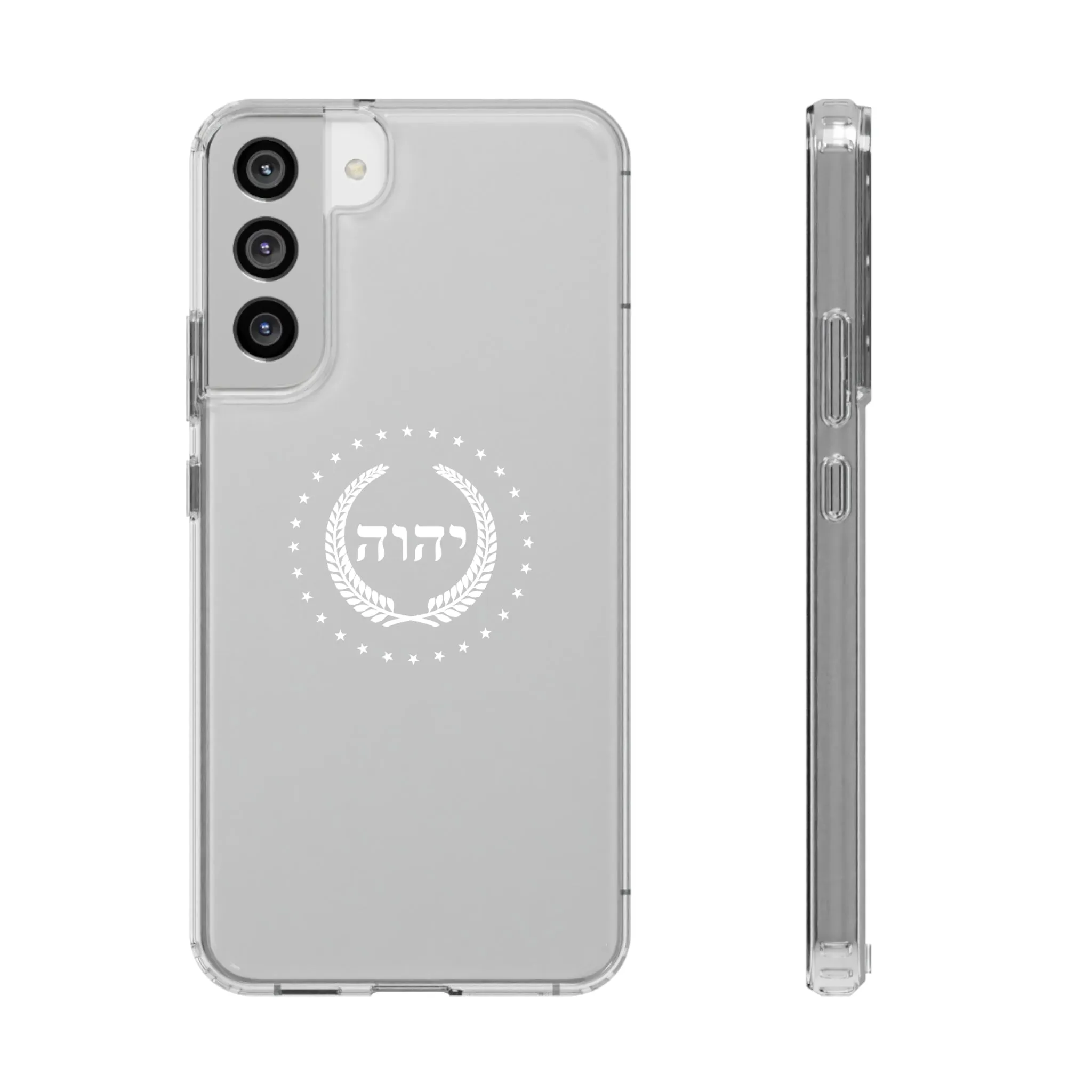 King YAHWEH Crest Clear Case