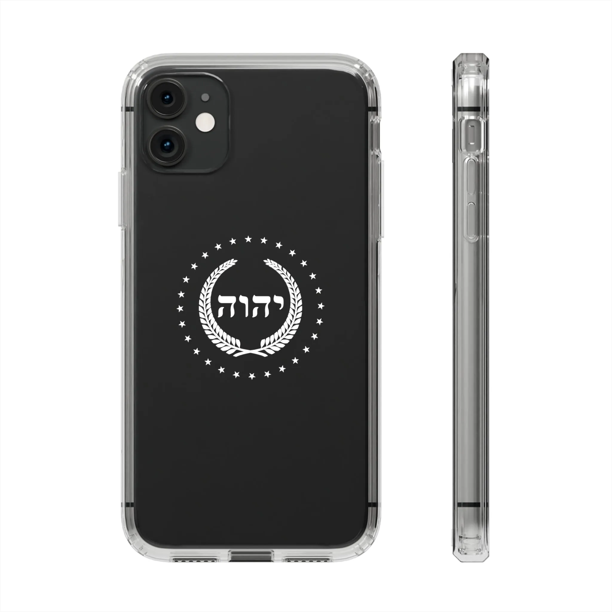 King YAHWEH Crest Clear Case