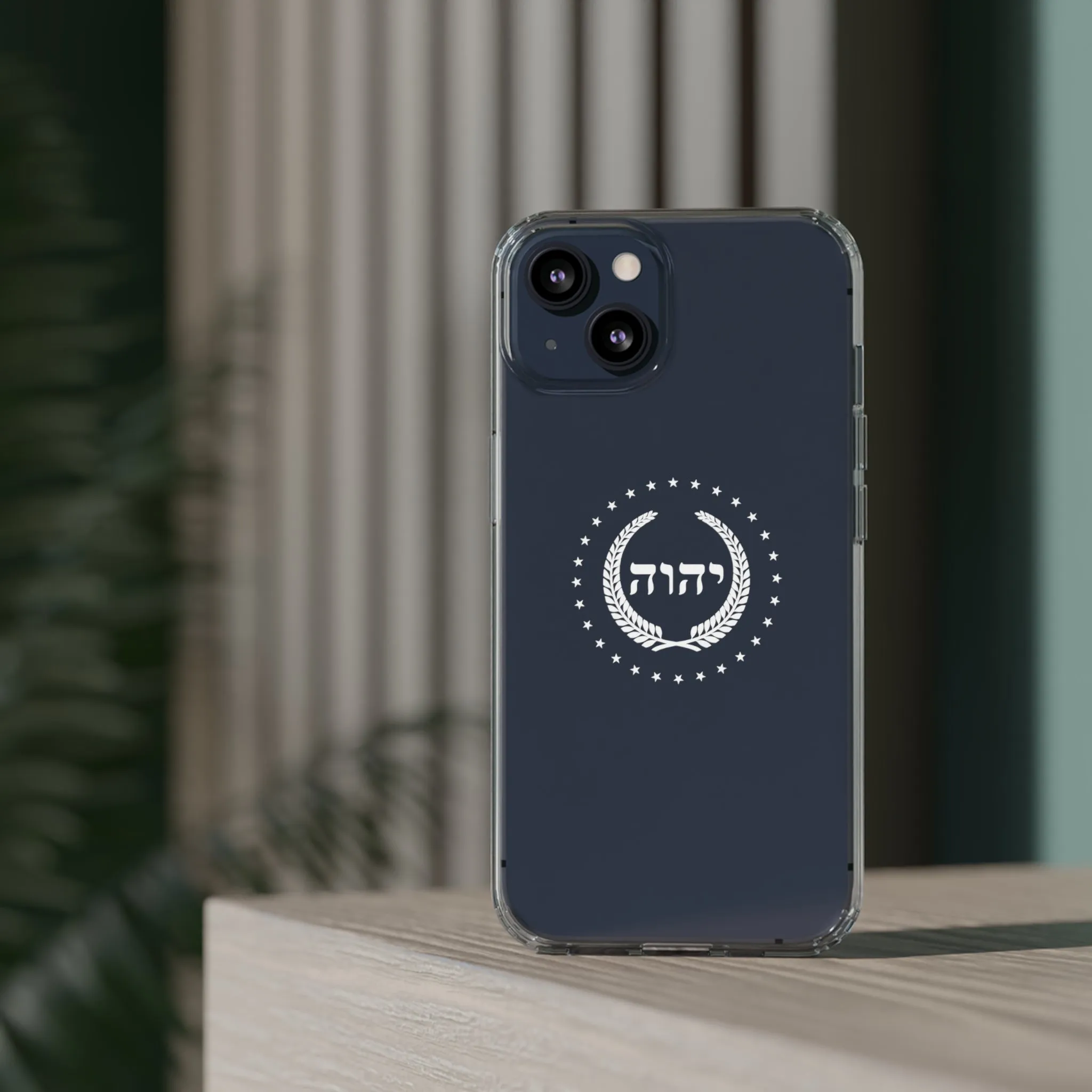 King YAHWEH Crest Clear Case