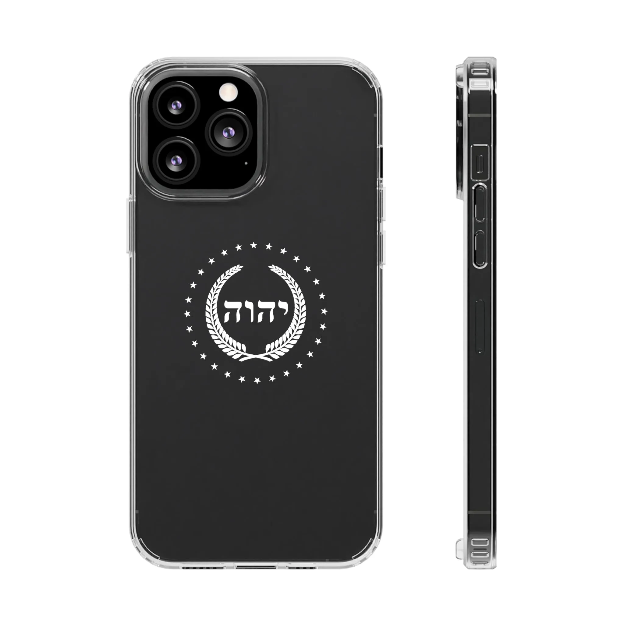 King YAHWEH Crest Clear Case