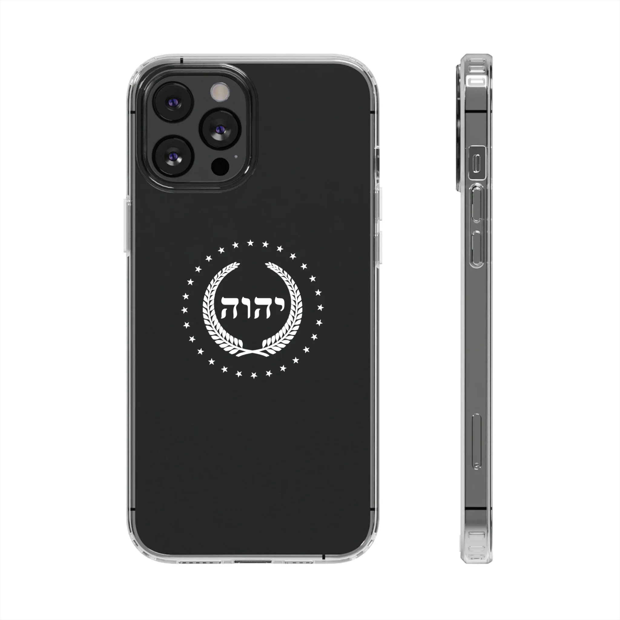 King YAHWEH Crest Clear Case