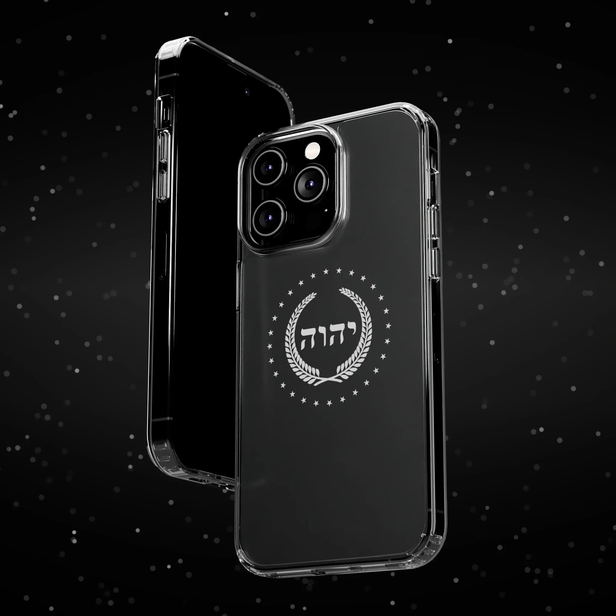 King YAHWEH Crest Clear Case