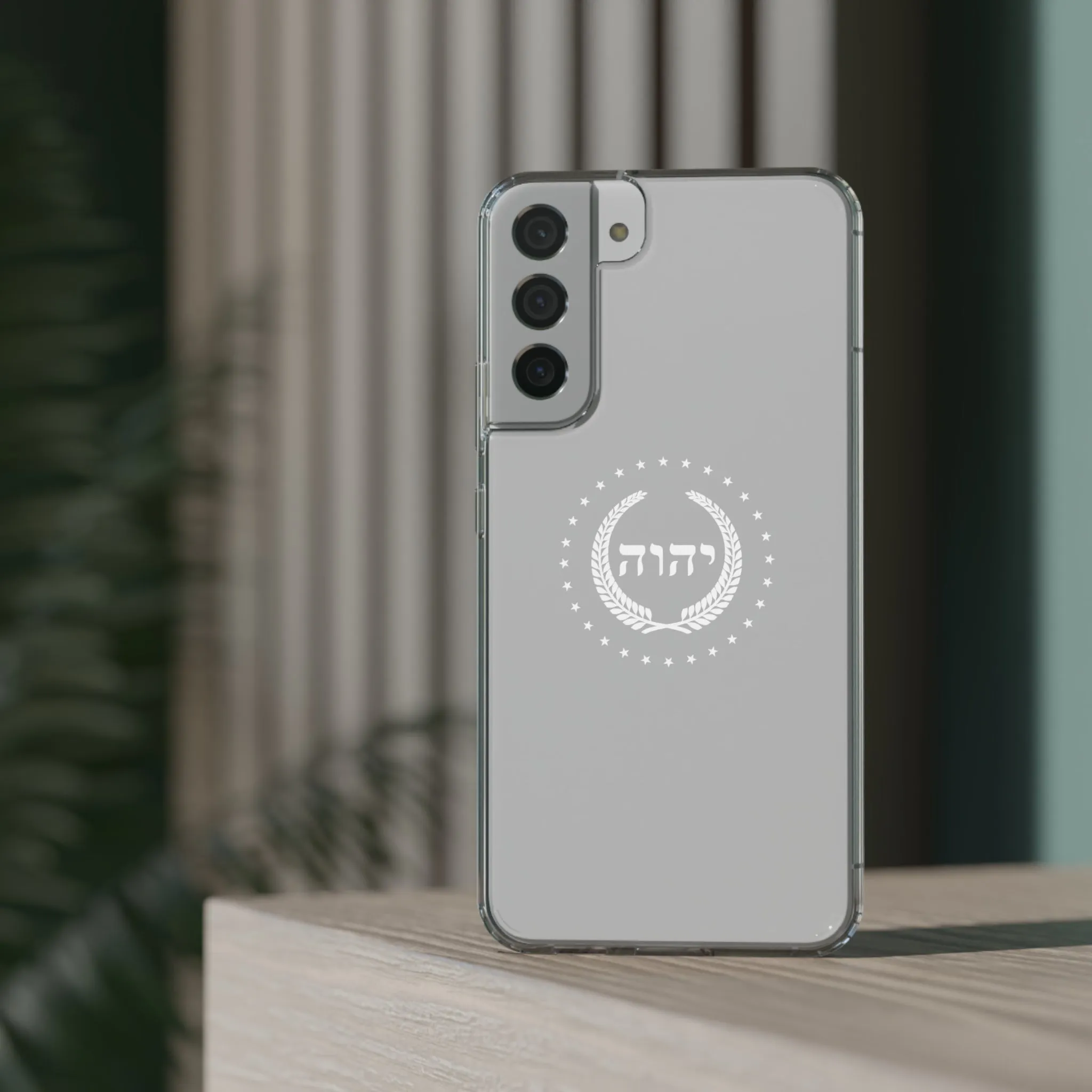 King YAHWEH Crest Clear Case