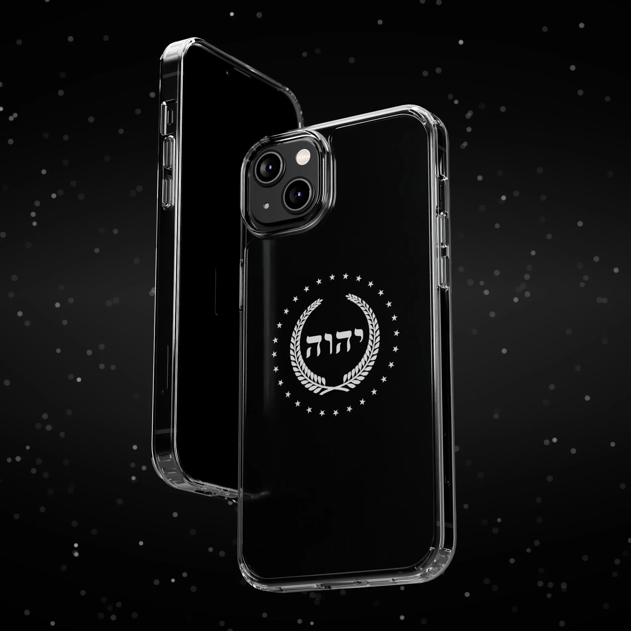 King YAHWEH Crest Clear Case