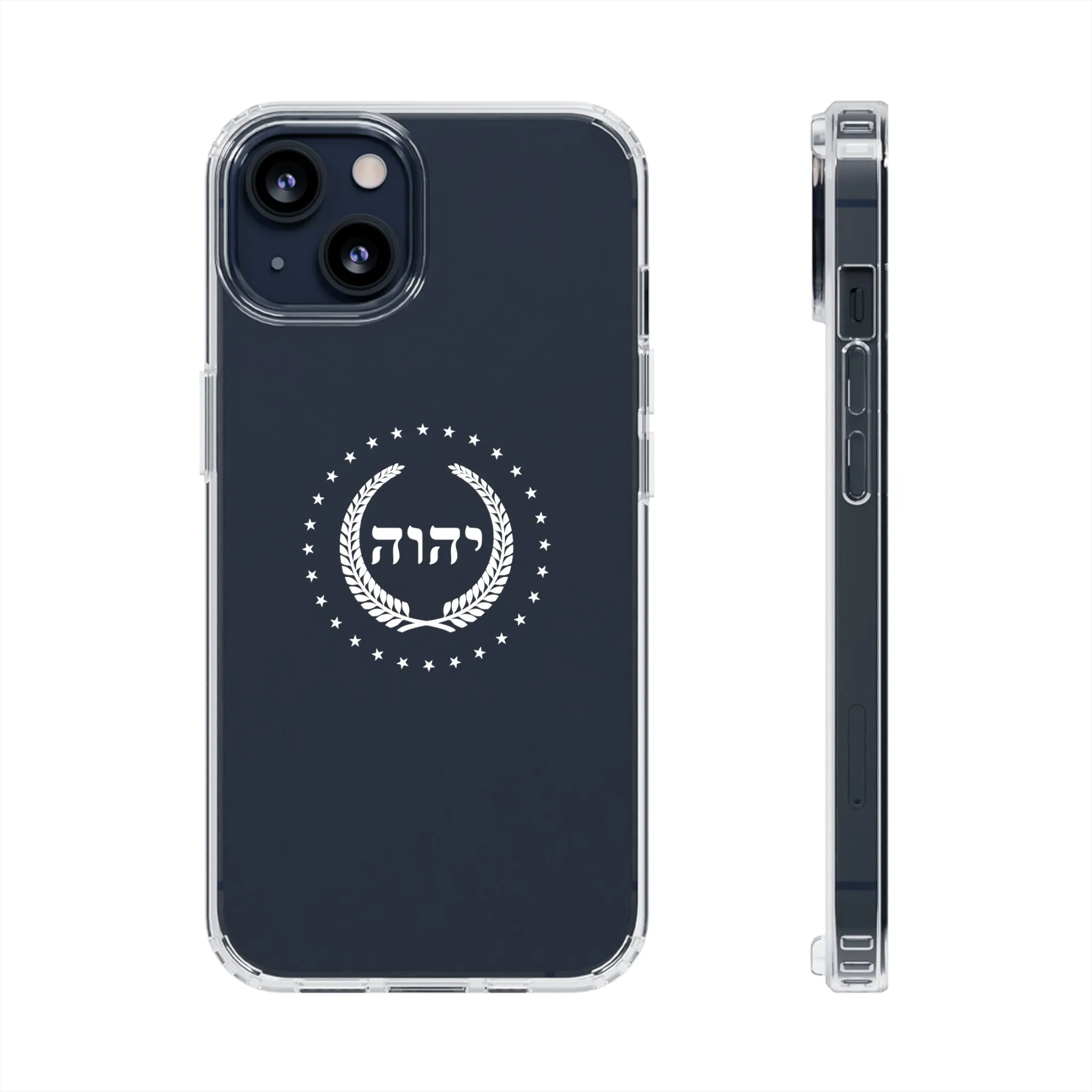 King YAHWEH Crest Clear Case