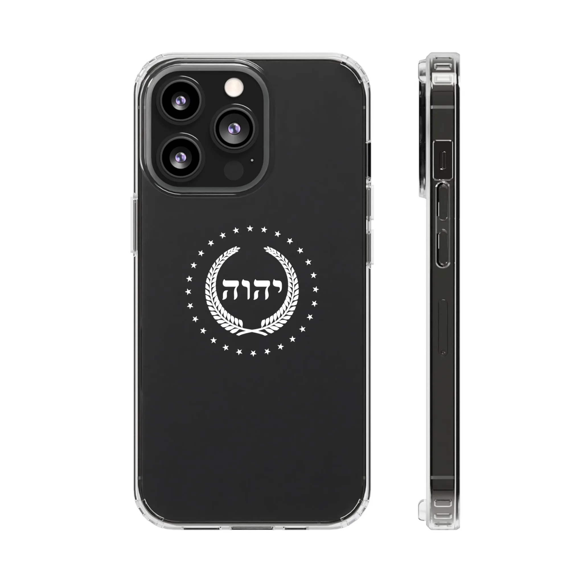 King YAHWEH Crest Clear Case