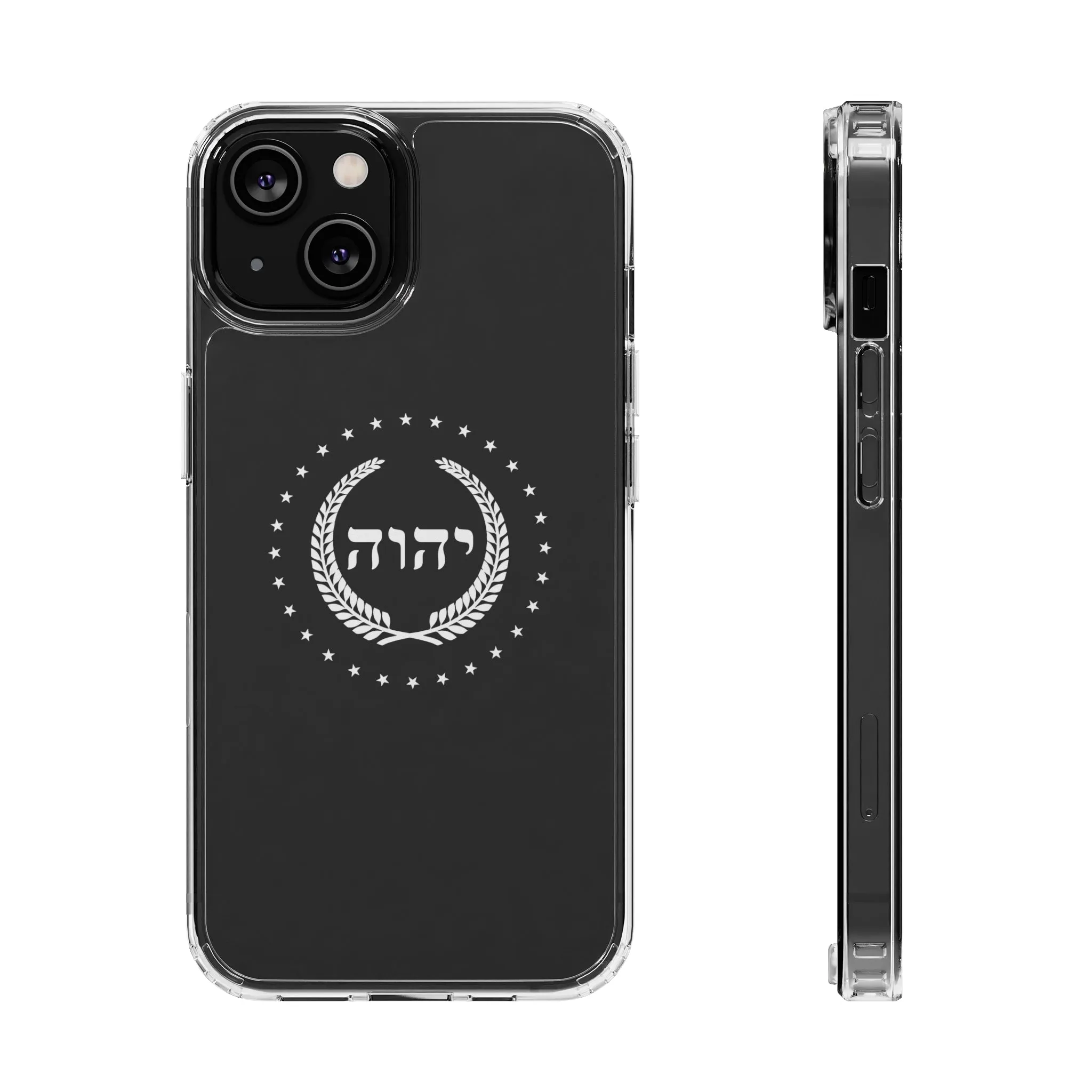 King YAHWEH Crest Clear Case